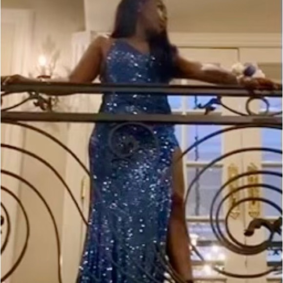 Party dress blue - Picture 5 of 5